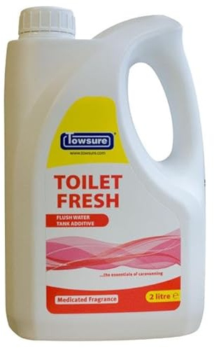 Towsure Toilet Fresh - Toilet Chemical for Flush Tank - 2 Litres