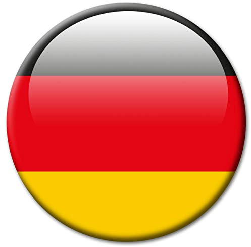 Kühlschrankmagnet Deutschland Flaggen Magnet Länder Reise Souvenir Flagge BRD für Kühlschrank stark groß 50 mm