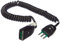 Vimar 0P32347 Prolunga estensibile a spirale 3m. Cavo elettrico a molla