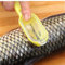 1Pc Plastic Fish Skin Brush Scraping Fishing Scale Brush Graters Fast Remove Fish Scale Kitchen Cleaning Tool Peeler