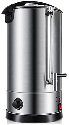 Electric Water Boiler 20L Commercial Drinking Machine Heat Preservation Bucket Stainless Steel Instant Hot Water Boiler Dispenser - Tea Kettle Home Brewing Commercial Office Use (20L)