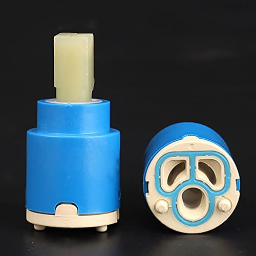 Cartuccia Del Rubinetto Da 25/35/40 Mm, Cartuccia Del Disco Ceramico Cartuccia Del Miscelatore Dell'acqua Della Cartuccia Di Ceramica Rubinetto Di Controllo Interno Valvola In Plastica PP,Q-25MM