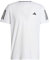 adidas Men's Own The Run Tee, White, XXL