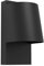 Eglo Spongano - Lampada da parete LED per esterni, faretto spot per esterni, applique in metallo nero, include lampadina GU10, luce bianca calda, IP54