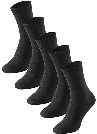 Schiesser Bluebird Damensocken 5er Pack black 39-42