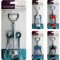 New Corkscrew and Bottle Opener | Handles Stainless Steel | Waiter Kitchen | Chrome Wine Champagne| Cork and Beer Cap Bottles | Can Be Used in Kitchen Restaurant and Bars (Blue)