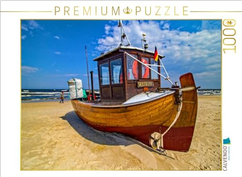 CALVENDO Puzzle Fischkutter Seeteufel | 1000 Teile Lege-Größe 64 x 48 cm Foto-Puzzle für glückliche Stunden