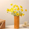 YunNasi Künstliche Mohnblumen Real Touch Kunstblumen Gefälschte Pflanzen für Home Deko,Party Blumenstrauß für Hochzeit Arrangements Geschenk für Frauen Geschenk zu Weihnachten (Gelb, 6pcs)