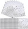 Servietten Silber Dots, 33 x 33cm Goldfolien Punkte,2-lagig Golden Foiled Papierservietten Paper Napkins für Hochzeit Feiertagsfeier,60 Stücke (Silber+Weiß 120Pack)