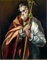 NAAYRASA Bekannt Leinwand Wandkunst Wandmalereien Kunstwerk Apostel St. Judas Thaddäus Gemälde Von El Greco Wand-Kunst Bild für Office Home Decor 60x90cm