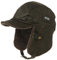 TOP-EX Winter Wasserdichter Trapper-Hut, Aviator Pilotenmütze mit winddichten Ohrenklappen - Warm gefütterte Kappe mit Schirm für kalte und nasse Outdoor (DE/NL/SE/PL, Alphanumerisch, XL, 115_Grün)