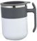 OKUMEYR 1stück Automatischer Temperatur Mischbecher Aus Edelstahl Kreativer Kaffeebecher Für Zuhause Selbstmischende Tasse Weiß Für Heiße Getränke