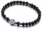 PiercingJak 6mm Obsidian Perlen Armband mit Hämatit Lebensbaum Anhänger Damen Perlenarmband Naturstein Yoga Armreif Spiritueller Schmuck Freundschaft Geschenke für Frauen