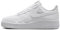 NIKE Herren AIR Force 1 '07 Sneaker, Weiß Weiß Schwarz, 38.5 EU