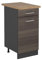 Vicco Mueble bajo de Cocina R-Line, Gris Noble, 40 cm, ET Roble