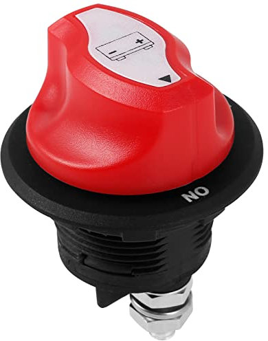 Batterieschalter,12V-48V,Autobatterie Trennschalter,Batterietrennschalter,für Auto Motorrad Marine Boat Caravan Yacht Bus Boot Reisen