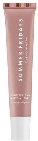 SUMMER FRIDAYS Original | Lippenbalsam Soft Mint - Glanz und Feuchtigkeit | 15 g | VEGAN | von BELLA (VAINILLA BEIGE, 15 g (1er Packung))