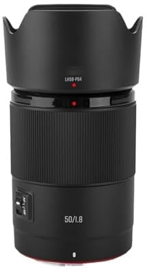 Compatibile con la fotocamera mirrorless Sony 50mm f1.8 Full Frame Auto Focus Portrait Lens(E-mount(FE))