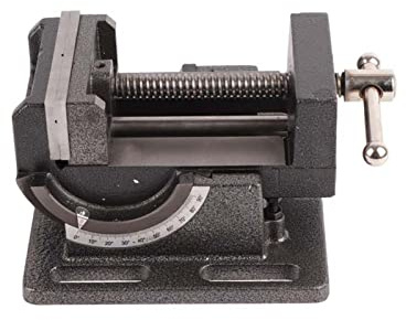 Heavy Duty TILT Bench Vise Guide Rod CLAMP for Drill Press Woodworking Metalworking (4 Inch (102mm ID, 3.8mm Thickness))