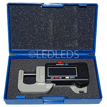 MICROMETRO MILLESIMALE CALIBRO DIGITALE MILLESIMALE PER ESTERNI 0-12.7mm 0.01mm