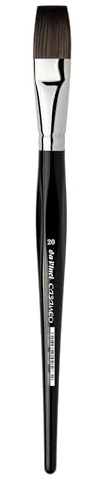 da Vinci Watercolor Series 5898 Casaneo Paint Brush, Flat New Wave Synthetics, Size 20