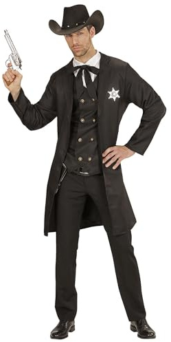 W WIDMANN MILANO Party Fashion - Kostüm Sheriff, Mantel, Cowboy, Wilder Westen Mottoparty