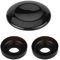 Joystick Center Button Cover - MMI Knob Repair Kit with 2 Seal Ring Stable Performance for Au-di A4 A5 A6 Q5 Q7 S5 S6(paint black)