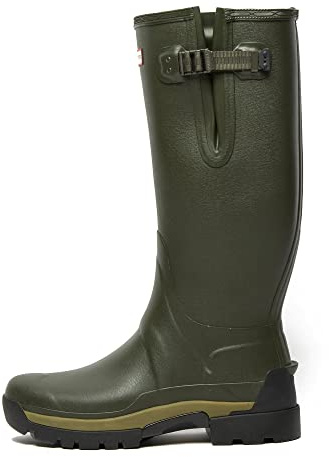 HUNTER Balmoral Adjustable Wellington Dark Olive