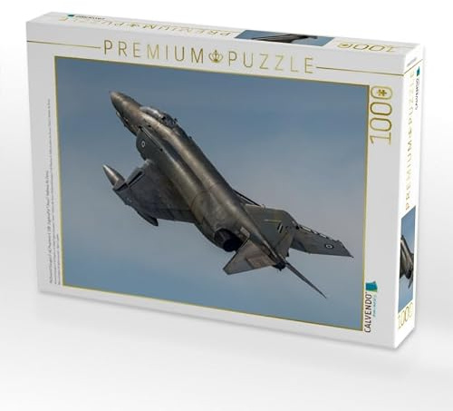 CALVENDO Puzzle Mcdonnell Douglas F-4E Phantom II, 338. Jagdstaffel Ares Hellenic Air Force 1000 Teile Lege-Größe 64 x 48 cm Foto-Puzzle Bild von Björn Engelke