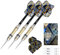 ONE80 Steel Dart Ascent 90% Tungsten Steeltip Dart Steeldart Dartpfeile Set (22 Gramm, 04)