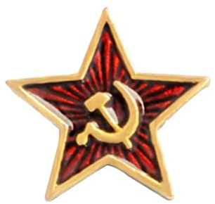 KhuWan Roter Stern, Hammer, Sichel, kommunistische Abzeichen, Mode, Freiheit, Gleichheit, russische Geschenke, Sowjetunion, Broschen für Frauen und Männer