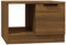 vidaXL Couchtisch Beistelltisch Wohnzimmertisch Kaffeetisch Sofatisch Teetisch Tisch Wohnzimmer Braun Eichen-Optik 50x50x36cm Holzwerkstoff