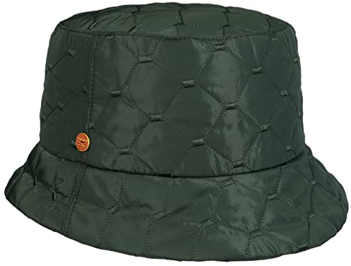Mayser Doriet Bucket Stoffhut mit Steppmuster Fischerhut Damenhut Damen - Made in The EU Futter Winter Herbst-Winter - S (55-56 cm) Oliv