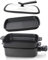 AEWHALE Grill elettrico multifunzione 2 in 1 per interni con piastra antiaderente rimovibile + pentola + coperchio, temperatura regolabile 1400 W
