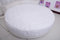 Rutschfestes Spannbettlaken, runde, Dicke Matratzenauflage, Matratzenschutz, wasserdichte Unterlage, Bettauflage für einen bequemen Schlaf zu Hause,White-Diameter200cm(79inch)