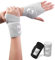 KUTOOK Handgelenk Bandagen Fitness Handgelenkstütze Handgelenkschiene feuchtigkeitsaufnahm 50cm Kraftsport Training Grau