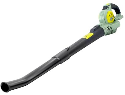 Soffiafoglie a Batteria Ideale per Giardinaggio - Leggero e Smontabile, a 2 Velocità, Tubo 58cm, Motore Bipolare in Rame, 150-210 Km/h, 20V, 96x16x18cm, Batteria non Inclusa