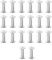 20PCS Chicago Buchschrauben Edelstahl, Chicago Buchschrauben, M5*15mm Schrauben für Gürtelschnallen Herren,Gürtel Nieten Zum Schrauben,Nieten für Leder DIY Bookbinding Gepäck (Silber)