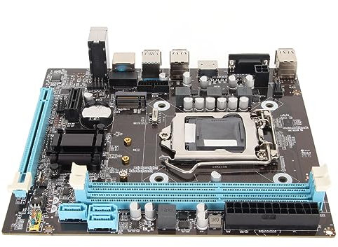 Gaming Motherboard, LGA 1150 Motherboard Dual Channel DDR3 M.2 NVMe NGFF SATA PCIe Slot PC Motherboard für Core für Xeon für Celeron G für Pentium G