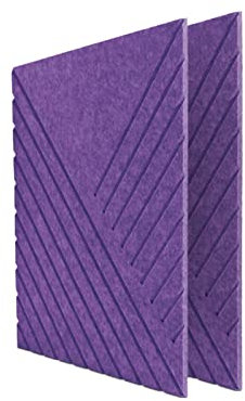 Lot de 10 panneaux acoustiques carrés en mousse haute densité insonorisants pour cinéma, studio d'enregistrement, autocollants, 50 x 50 x 1 cm