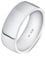 Amberta Massiver 925 Sterling Silber Ehering Mann | 5 6 8 mm Silber Poliert Daumenring Komfort Passform Bandring Herren: 8 mm - Größe 60.2