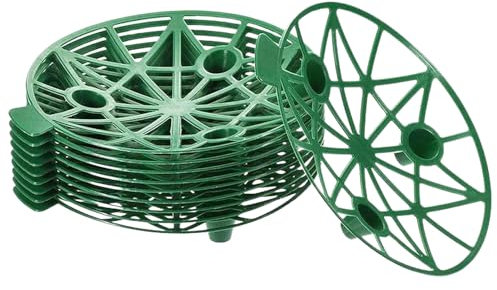 Staffe Per Anguria -10 Pezzi Di Ausili Per Il Rango Di Anguria | Supporti Per Impianti Riutilizzabili | Frame Del Supporto Per Piante Impilabili Per Zucche, Meloni, Fragole E Meloni Melata