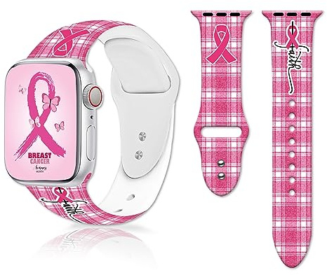 Christmas Silicone Bands Compatible for Apple Watch 38mm 40mm 41mm 44mm 42mm 45mm, Xmas Adjustable Soft Sports Wristband Strap for iWatch SE & Series 7/6/5/4/3/2/1