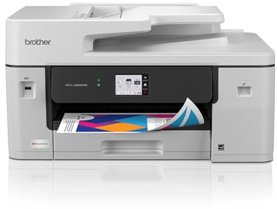 Brother INKvestment 6560 Wireless Color Inkjet All-in-One Printer with 11”x17” Capabilities and 2.7” Color Touchscreen | Includes Refresh Subscription Trial(1) (MFC-J6560DW)