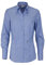 Seidensticker Damen Hemdbluse Langarm Slim Fit Gemustert Bügelfrei Bluse, Blau (11), 34