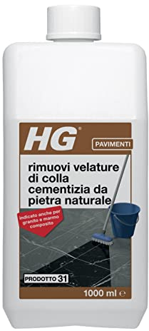 HG rimuovi velature di colla cementizia e calcare (HG n. 31)
