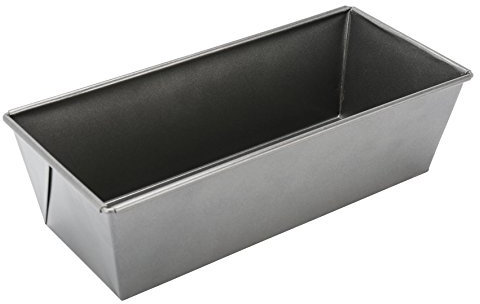 Crealys 507707 GOURMANDIS Moule à Cake Acier Gris 25,3 x 11 x 7,5 cm