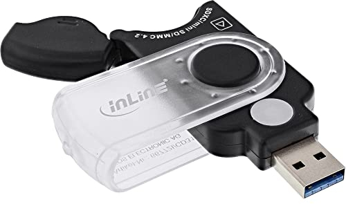 InLine 66772I Mobile Card Reader USB 3.0, für SD/SDHC/SDXC, microSD