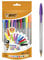 BIC 942049 Kugelschreiber Cristal (1.6 mm) farbig sortiert, Beutel 20 Stück