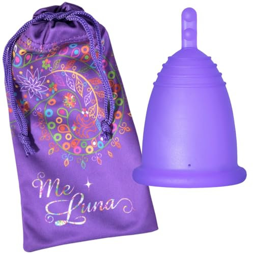 Coupe Menstruelle Sport Tige Bleu Violet Taille M